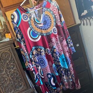 Colorful Bohemian Dress